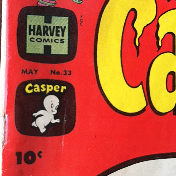 VTG 1961 May Harvey Comics The Friendly Ghost Casper No. 33 - Picture 2 of 4